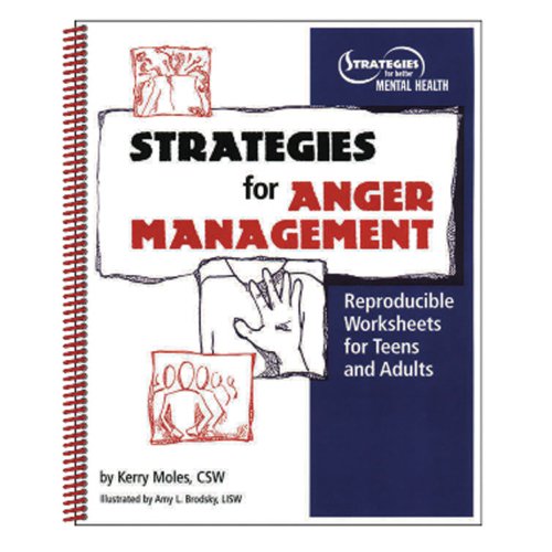 Book Cover Strategies For Anger Management: Reproducible Worksheets For Teens And Adults
