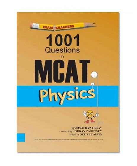 Book Cover Examkrackers: 1001 Questions in MCAT in Physics