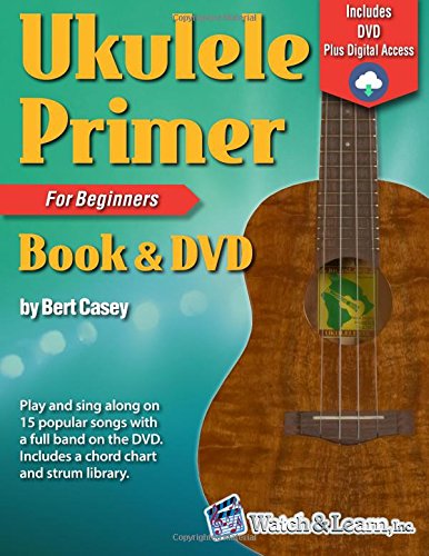 Book Cover Ukulele Primer Book for Beginners with DVD