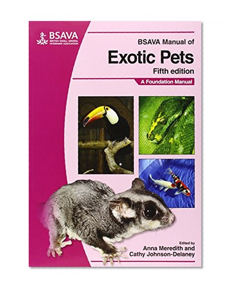 Book Cover BSAVA Manual of Exotic Pets