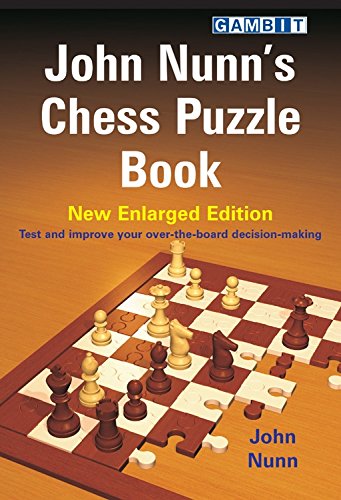 Book Cover John Nunn's Chess Puzzle Book