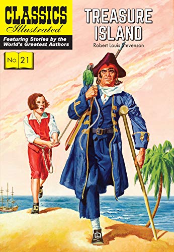 Book Cover Treasure Island (Classics Illustrated)