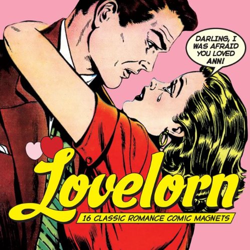 Lovelorn: 16 Classic Romance Comic Magnets