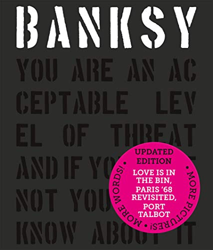 Book Cover Banksy You Are An Acceptable Level of Threat and if You Were Not You Would Know About it