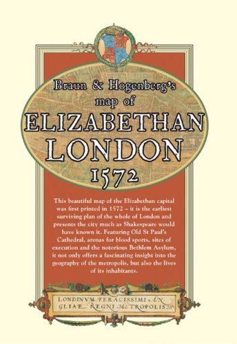 Map of Elizabethan London, 1572: Braun and Hogenberg's (Old House)