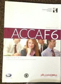 ACCA F6 TAXATION UK REVISION KIT JUNE AND DECEMBER 2012 EXAMS