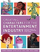 Book Cover Creating Characters for the Entertainment Industry