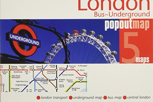 Book Cover London Bus & Underground PopOut Map (PopOut Maps)