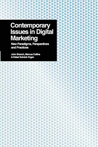 Book Cover Contemporary Issues in Digital Marketing: New Paradigms, Perspectives, and Practices
