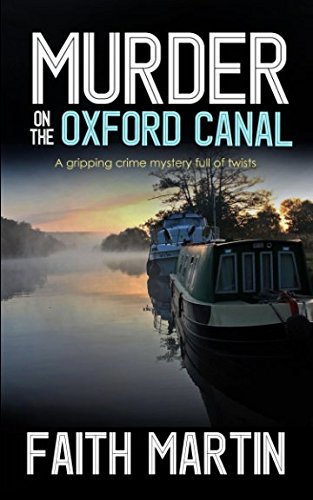 Book Cover MURDER ON THE OXFORD CANAL a gripping crime mystery full of twists