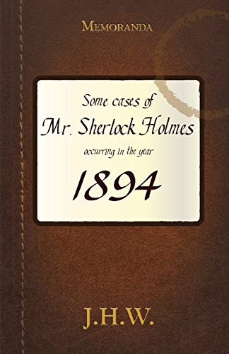 Book Cover 1894: Some Adventures of Mr. Sherlock Holmes (Watson's Third Box)