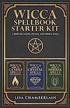 Book Cover Wicca Spellbook Starter Kit: A Book of Candle, Crystal, and Herbal Spells (Wicca Starter Kit Series)