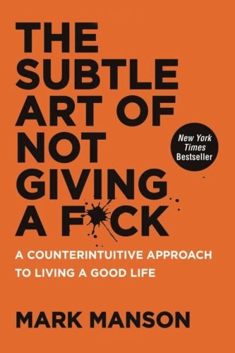 Book Cover Mark Manson: The Subtle Art of Not Giving a F*ck