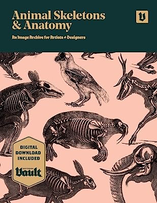 Book Cover Animal Skeletons and Anatomy: An Image Archive for Artists and Designers