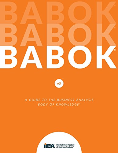 Book Cover A Guide to the Business Analysis Body of Knowledge (BABOK Guide)