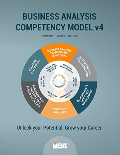 Book Cover The Business Analysis Competency Model(R) version 4