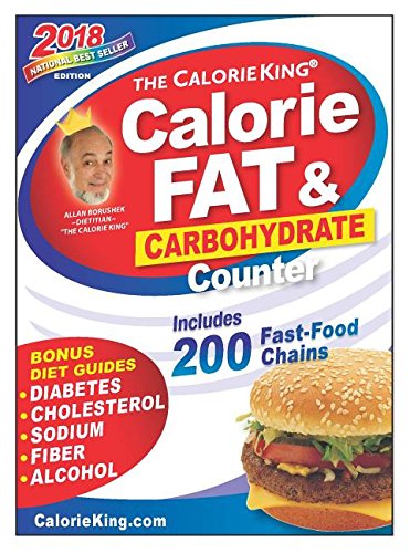 Book Cover The CalorieKing Calorie, Fat & Carbohydrate Counter 2018