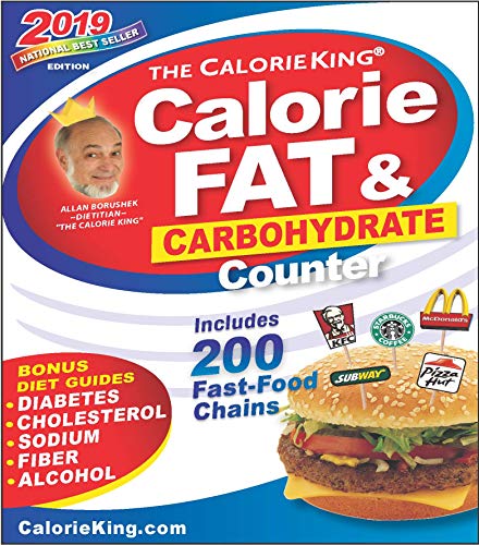 Book Cover The CalorieKing Calorie, Fat & Carbohydrate Counter 2019