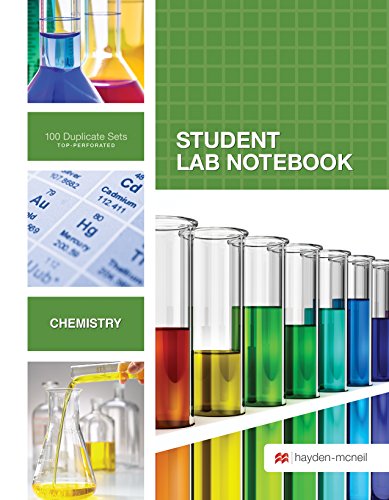 Book Cover Student Lab Notebook: 100 Carbonless Duplicate Sets. Top sheet perforated