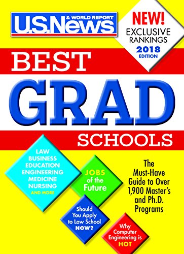 Book Cover Best Graduate Schools 2018