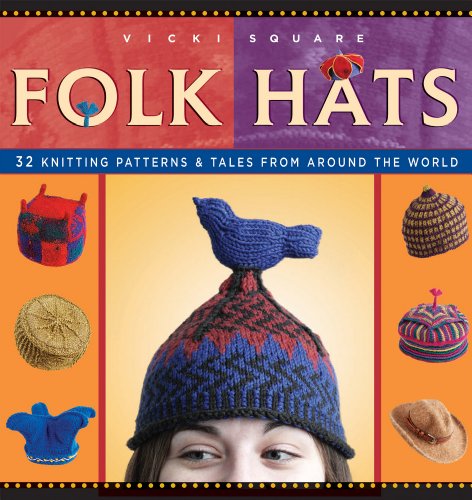 Book Cover Folk Hats (Folk Knitting series)