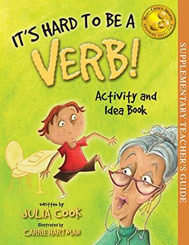 Book Cover It's Hard To Be A Verb Activity and Idea Book