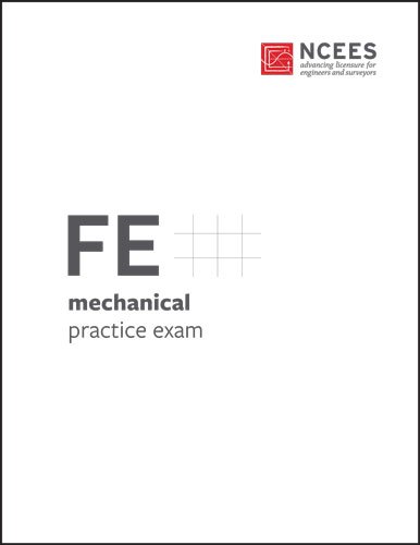 Book Cover FE Mechanical Practice Exam