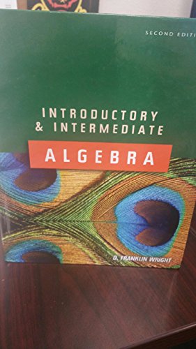 Book Cover Introductory and Intermediate Algebra