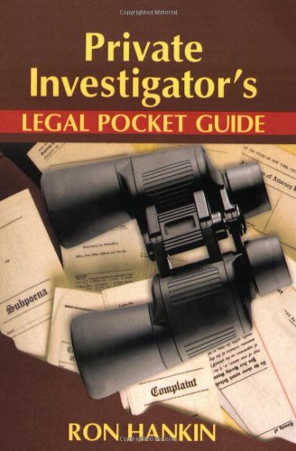 Book Cover Private Investigators Legal Pocket Guide (Pocketguides)