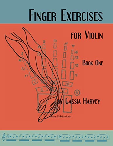 Book Cover Finger Exercises for Violin, Book One