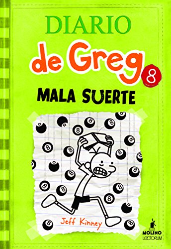 Book Cover Diario de Greg 8 Mala suerte (Spanish Edition)