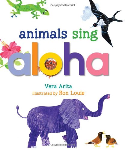 Book Cover Animals Sing Aloha