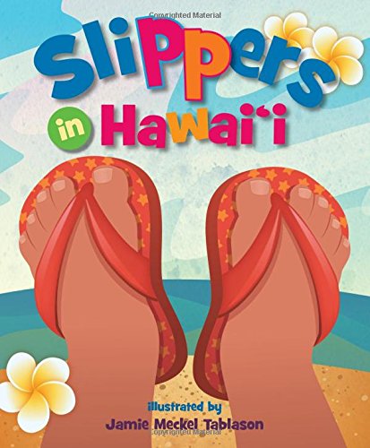 Book Cover Slippers in Hawaii