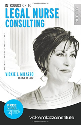 Book Cover Introduction to Legal Nurse Consulting