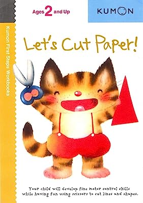 Book Cover Let's Cut Paper! (Kumon First Steps Workbooks)
