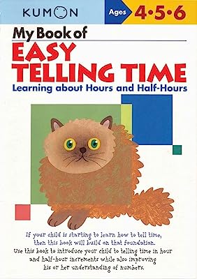 Book Cover My Book of Easy Telling Time: Learning about Hours and Half-Hours