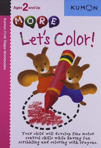 Book Cover More Let's Color!