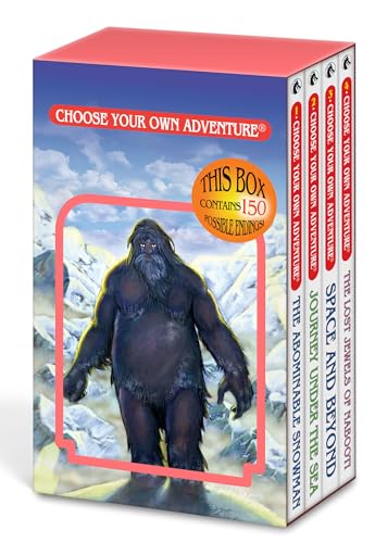 Book Cover The Abominable Snowman/Journey Under the Sea/Space and Beyond/The Lost Jewels of Nabooti (Choose Your Own Adventure 1-4)