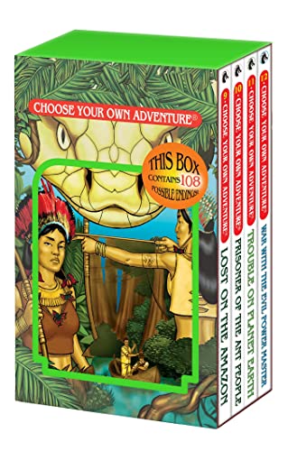 Lost on the Amazon/Prisoner of the Ant People/Trouble on Planet Earth/War with the Evil Power Master (Choose Your Own Adventure 9-12) (Box Set 3)