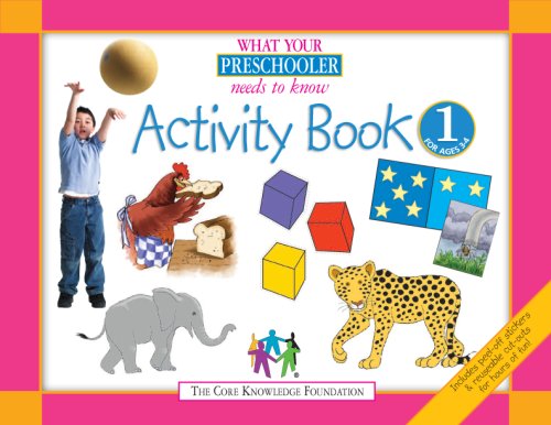 Book Cover What Your Preschooler Needs to Know: Activity Book 1 for Ages 3-4