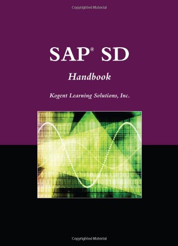 SAP® SD Handbook (The Jones and Bartlett Publishers Sap Book Series)