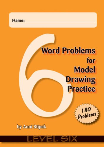 Book Cover Word Problems for Model Drawing Practice - Level 6