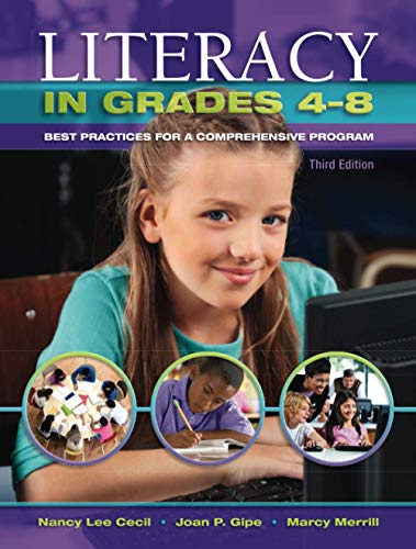Book Cover Literacy in Grades 4-8: Best Practices for a Comprehensive Program