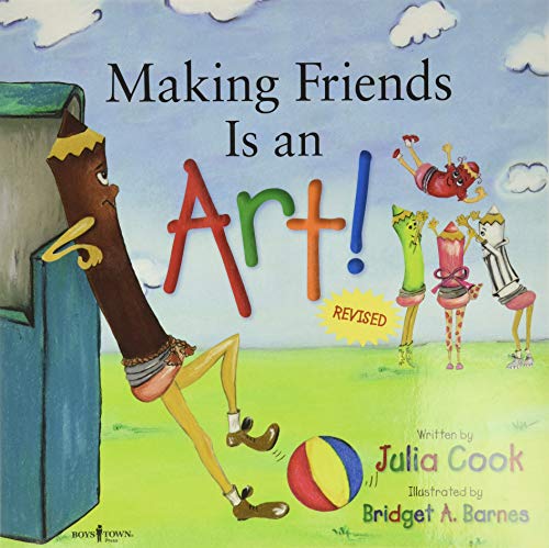 Book Cover Making Friends Is an Art!