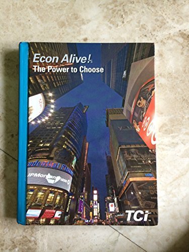 Book Cover Econ Alive! The Power to Choose