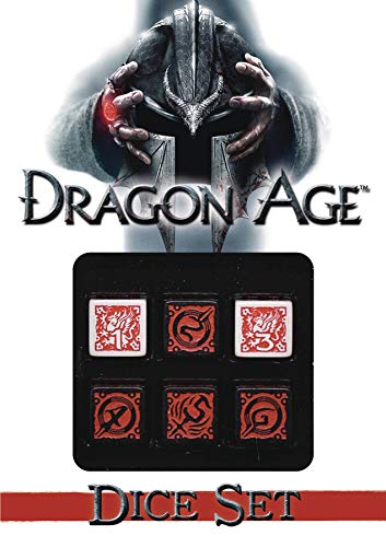 Book Cover Dragon Age Dice Set *OP