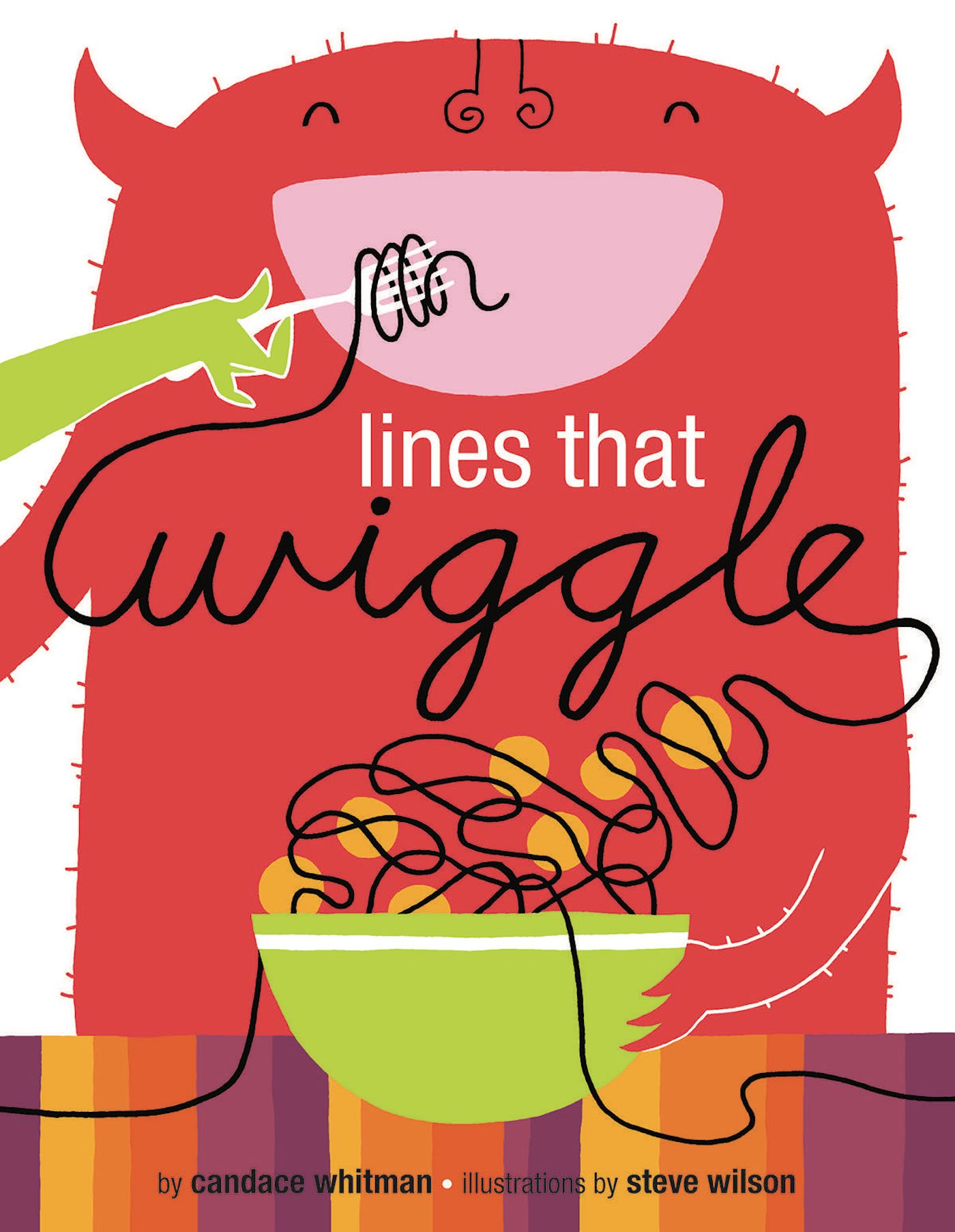 Book Cover Lines That Wiggle