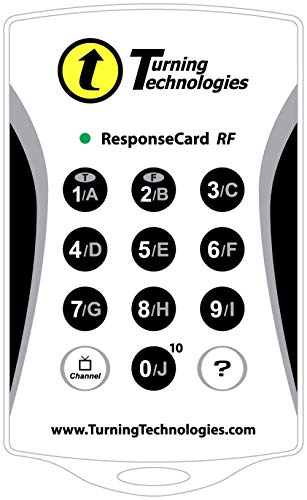 Book Cover Turning Technologies Response Card RF Clicker