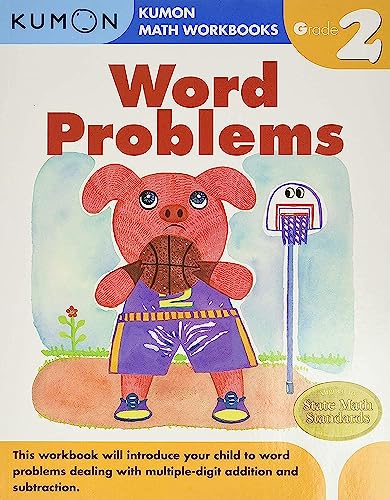 Book Cover Grade 2 Word Problems (Kumon Math Workbooks)