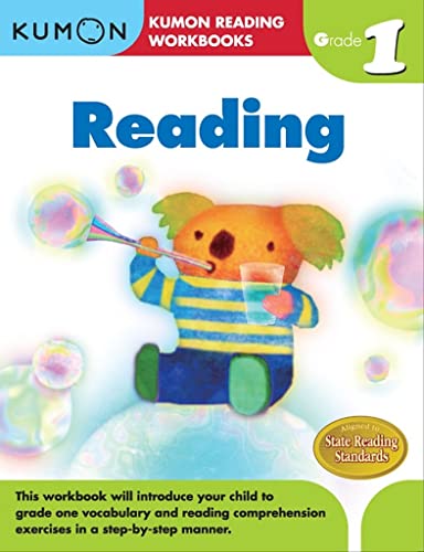 Book Cover Grade 1 Reading (Kumon Reading Workbooks)